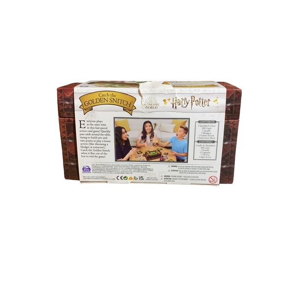 Harry Potter Catch The Golden Snitch, A Quidditch Board Game Spin Master - Picture 1 of 4